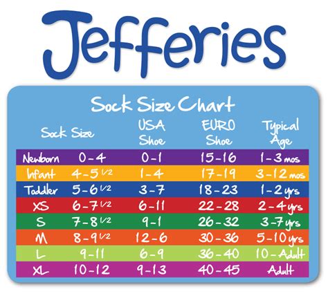 mk socks size chart.